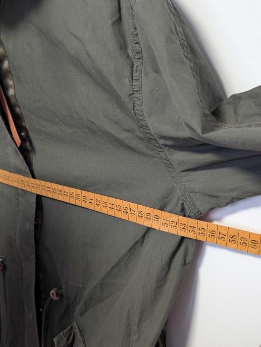 Geacă Laura Scott 44, parka kaki, utilitarian chic, casual urban