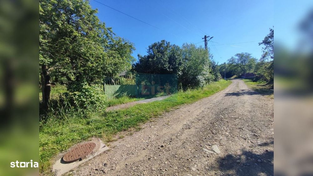 Teren 7200 mp, casa veche, apa, curent 35 km de Cluj Napoca, Topa Mica