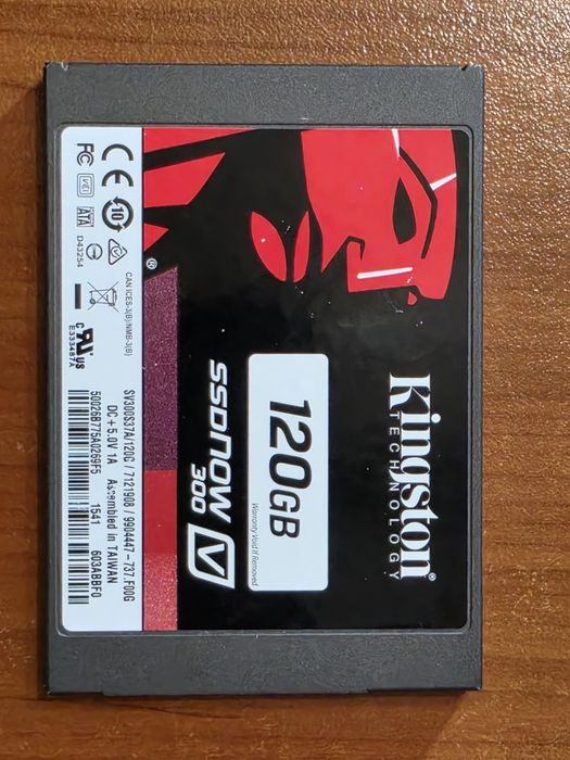 SSD 120GB 2,5" sata