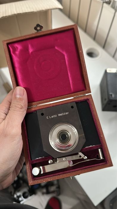 Optică si accesorii vechi, de colecție, pentru  microscop