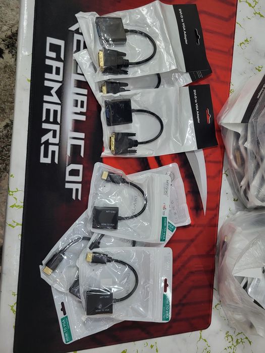 VGA DVI D адаптеры