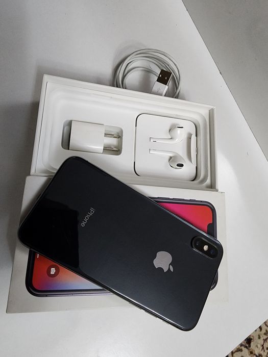 Iphone X LL/A 64Gb Kar Dk Bor Original Naushnik Galofka USB Zavod