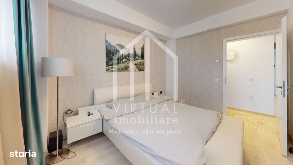Apartament cu 3 camere, 71mp utili+balcon 12mp, loc de parcare