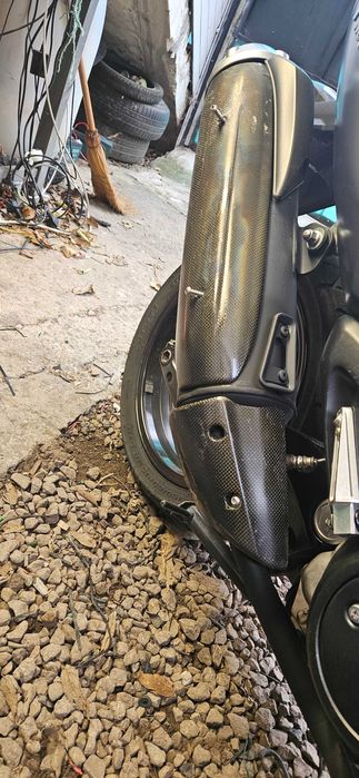 Yamaha T-max 2008-2011 капаци за аспух карбон