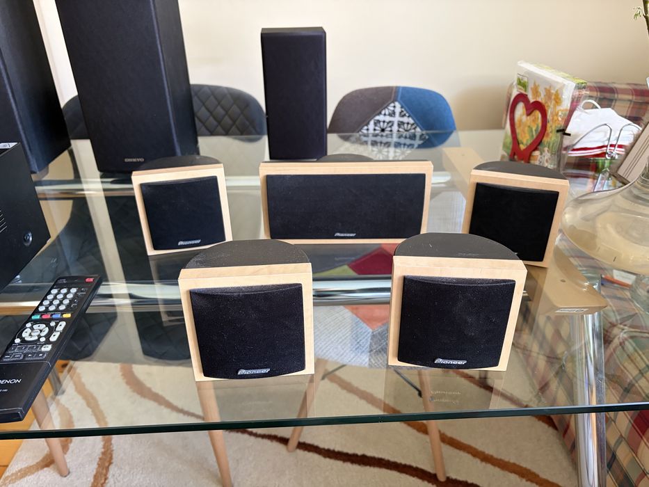 Ресивър Denon AVR-1000 плюс Колони за Home cinema
