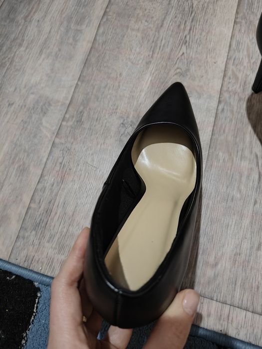 Туфли черные лодочки