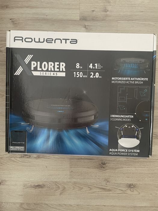 Продавам робот прахосмукачка Rowenta X-plorer Serie 45 – като нова!