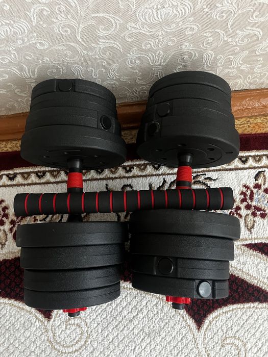 Продам новые гантели