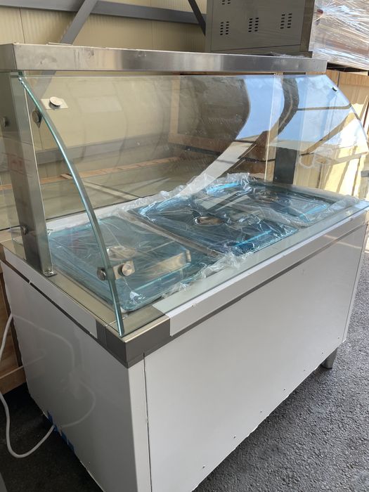 Топла витрина 3 модела Бен Мари с водна баня !!! Чисто нови!!!