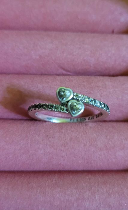 Inel argint inimă, Pandora