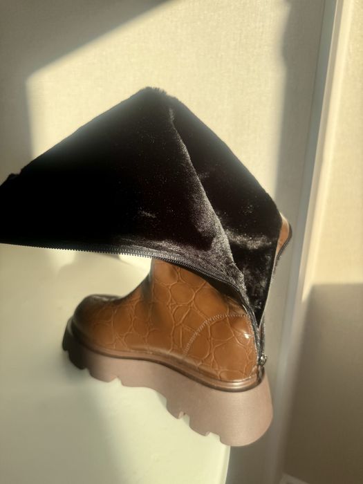 Сапоги на платформе