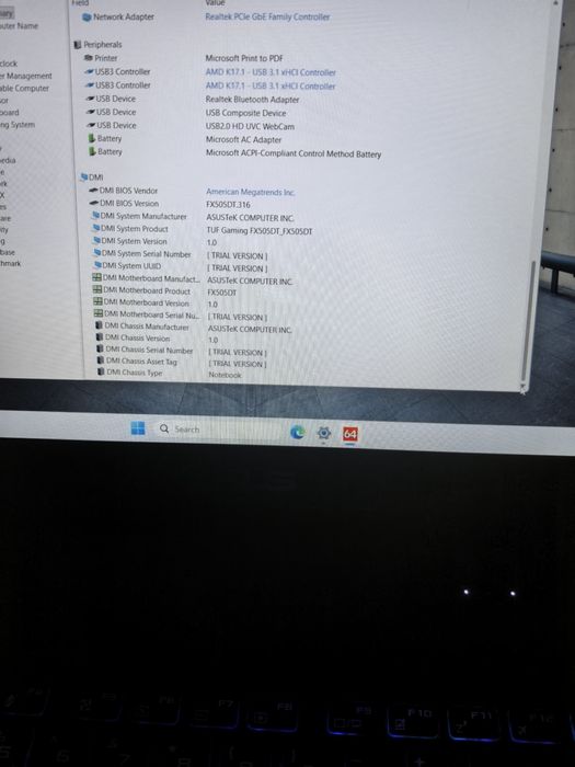Asus TUF Gaming FX505D