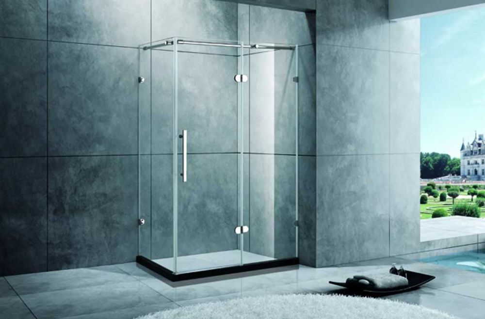 Стеклянные душевые кабинки из коленного стекла с гарантией.