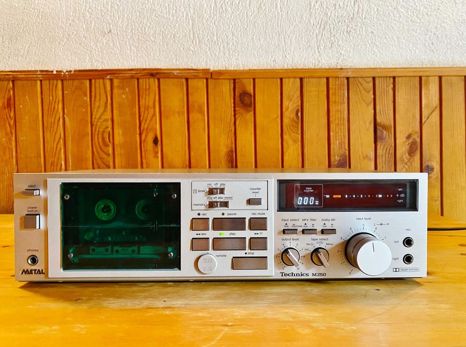 РАЗПРОДАЖБА - 100€ - ДЕК - Technics RS-M250 - Made in Japan