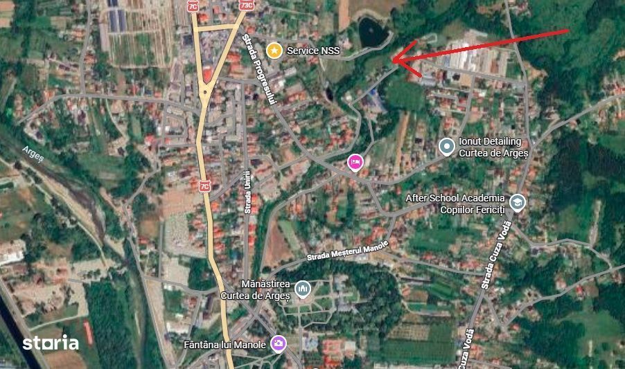 Teren intravilan Curtea de Arges