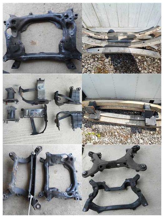 Греди буфери маски и предни и задни мостове - магарета от Мерцедес