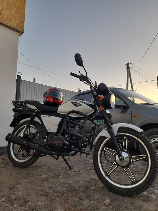 Альфа 110 куб. Almotor 1500 км пробег