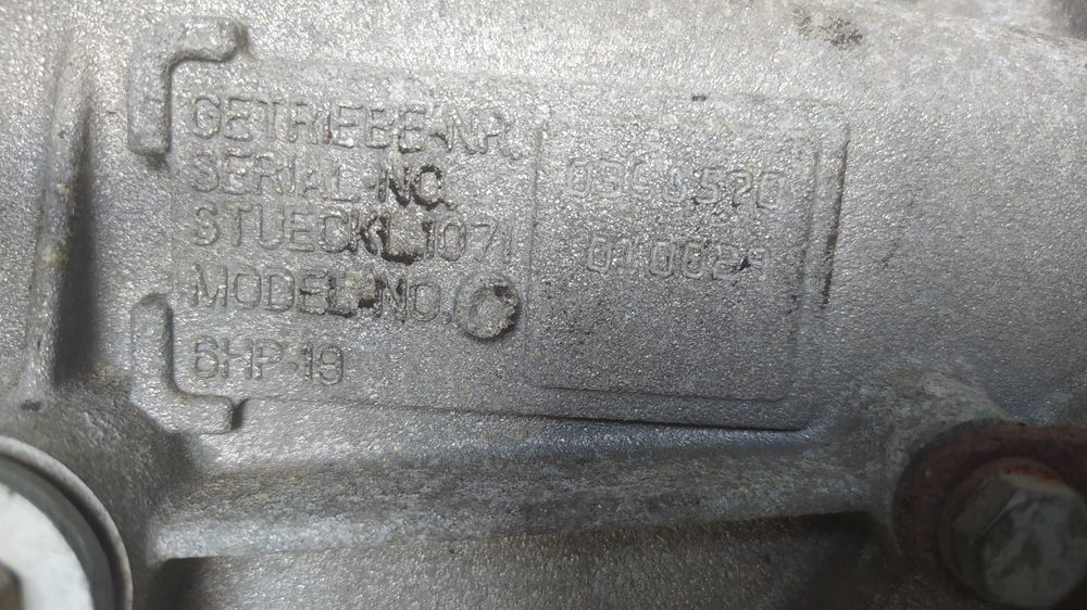 АКПП BMW 6hp19 от N52 3.0 2.5 e60 e90 e92