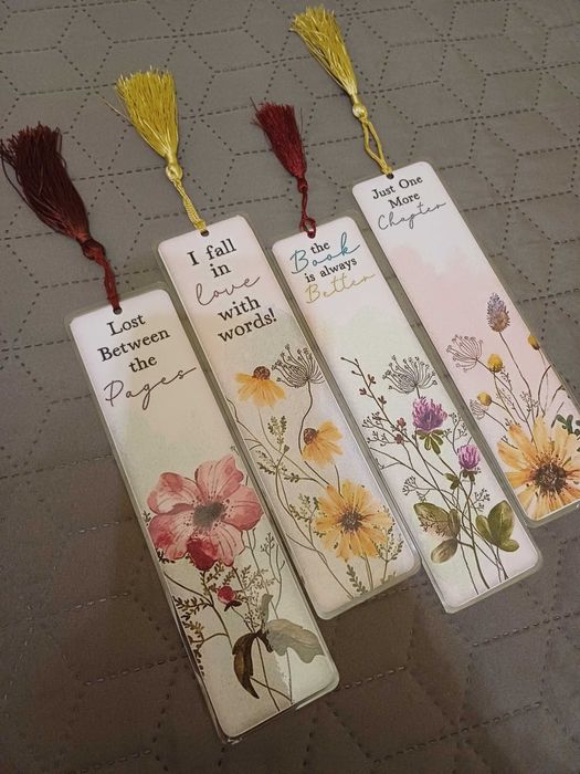 Set 4 semne de carte handmade