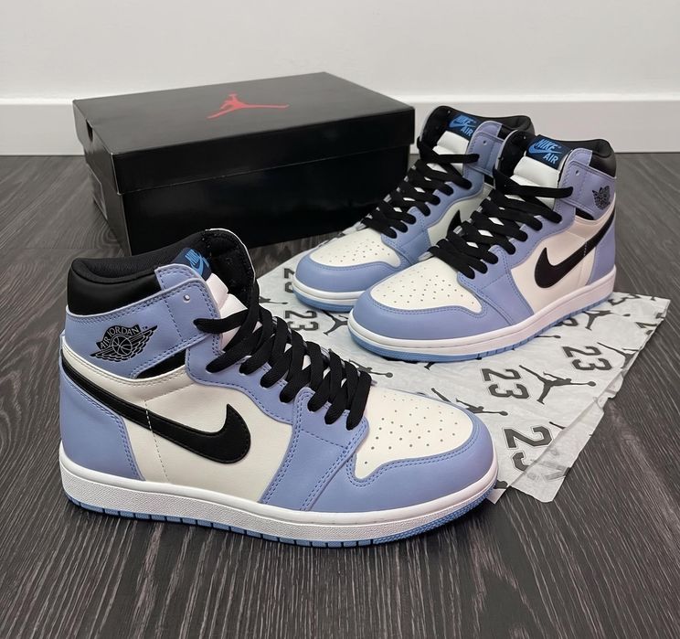 Adidasi Jordan 1 High University Blue