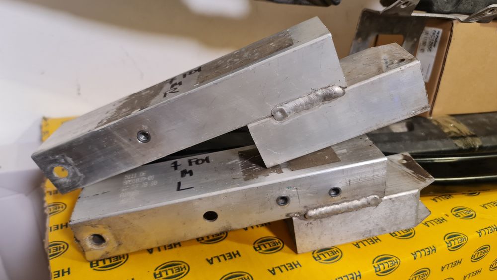 Absorbant spuma pvc armatura cap lonjeron traversa BMW 5 f10 7 f01 M