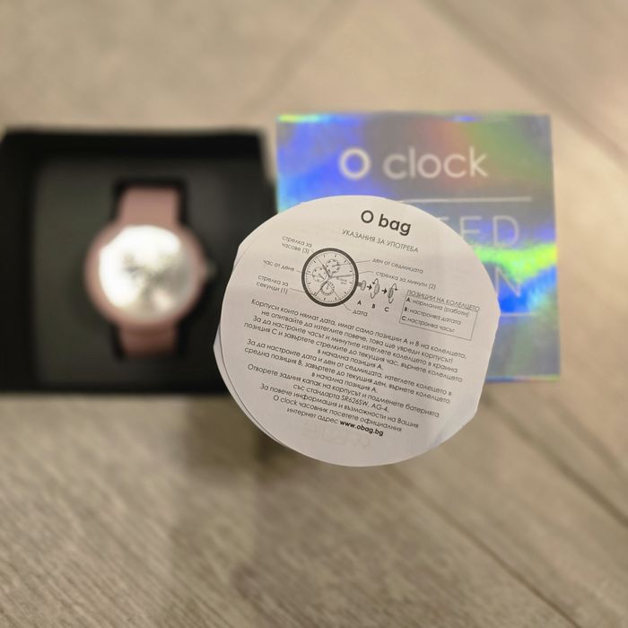 O bag  O clock Limited edition часовник Мини Маус