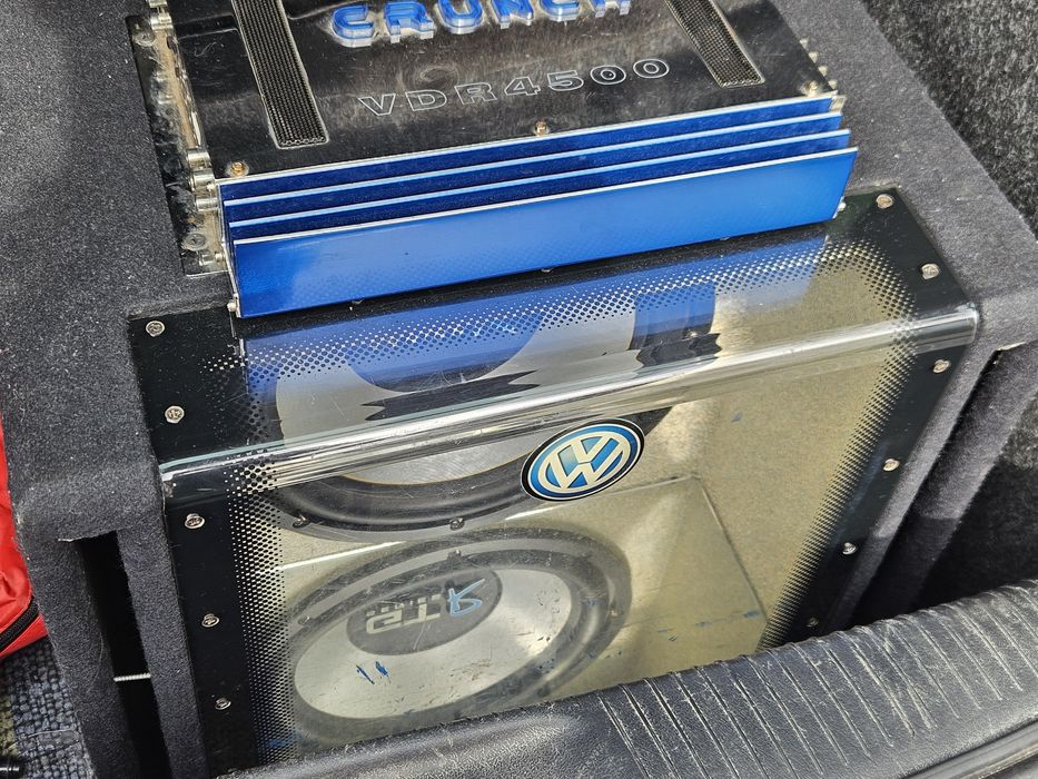 Crunch GTR 400 + Crunch VDR 4500 1000W MAX