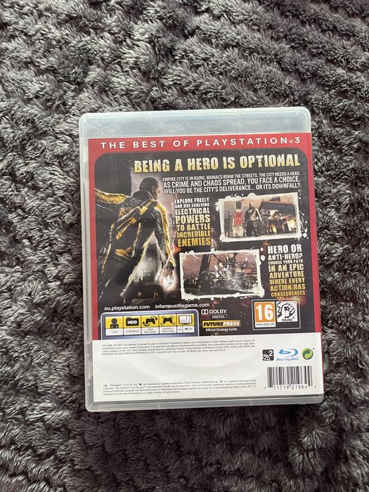 Infamous игра playstation 3