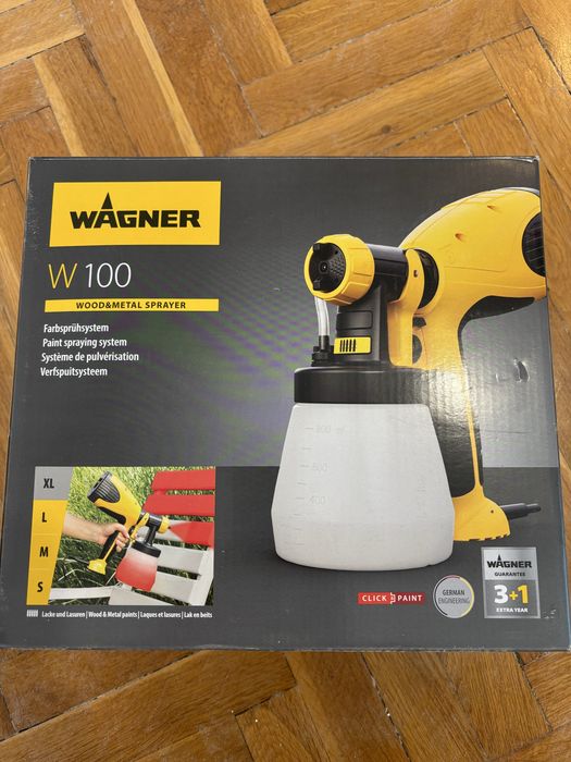 Пистолет за боядисване Wagner W100, 280 W,