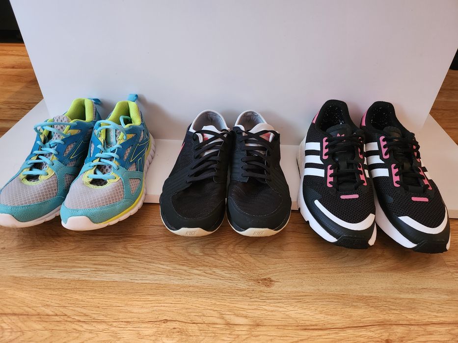 Маратонки Nike, Adidas, Reebok