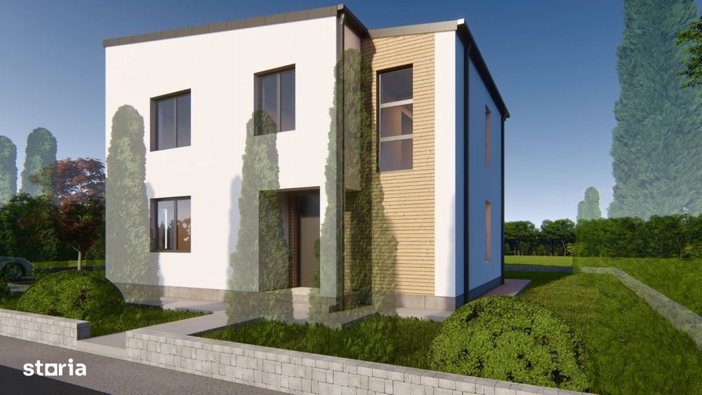 600 mp teren! 120 mp utili! CANALIZARE! Vila 4 camere, Valea Lupului