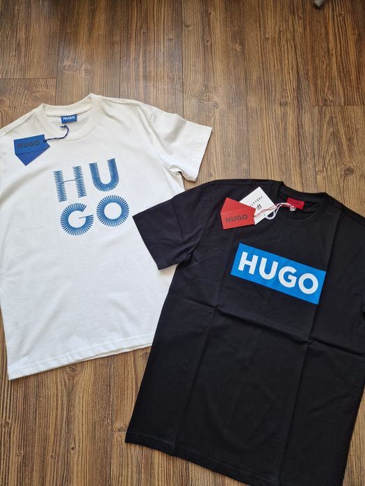 Страхотна мъжка тениска HUGO BOSS  размер S M L XL 2XL