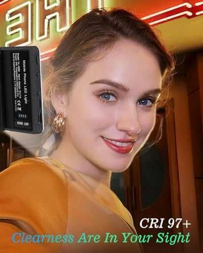 Нова селфи Портативна видео лампа 60 LED 2500-6500K 10 яркости 2200mAh