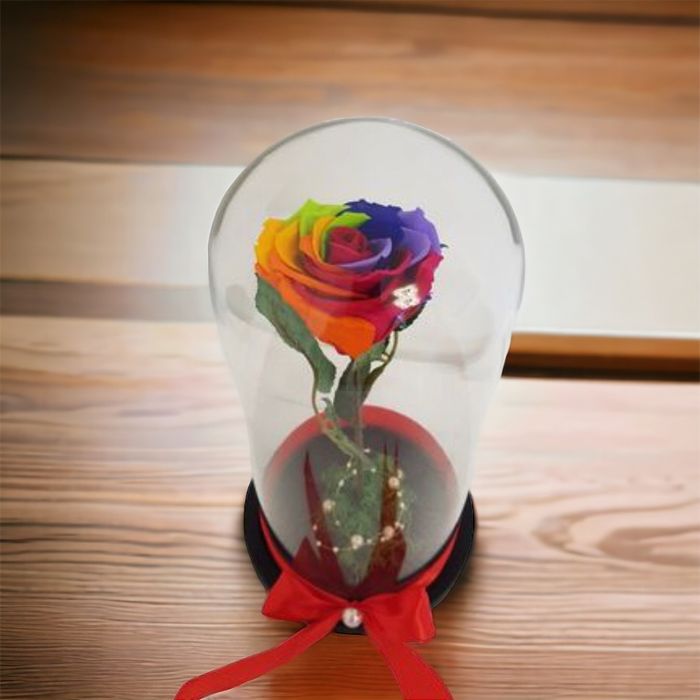 Trandafiri criogenati ursuleti in cutie cutii aranjament cadoul ideal