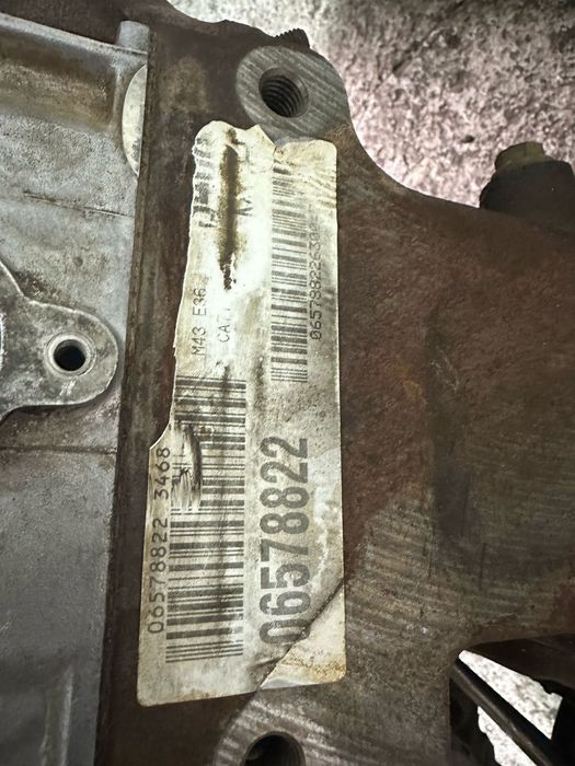 Двигатель BMW e36 m43 1.6l