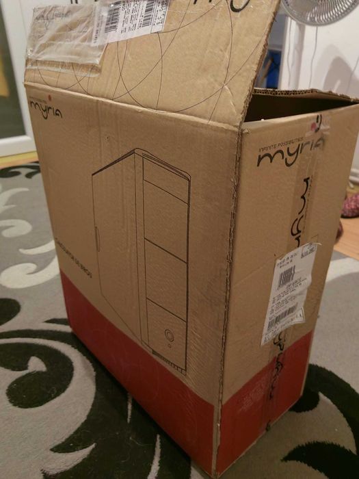 Desktop PC MYRIA Live V58 ASUS, Intel Core i3-9100F pana la 4.2GHz