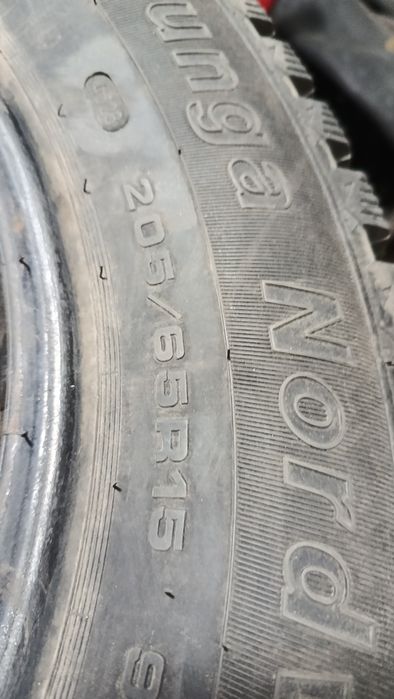 Зимние шины 205/65/15 тунга шипы