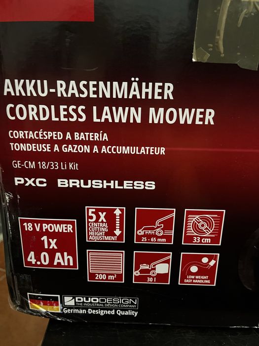 Masina de tuns iarba, Einhell GE-CM 18/33 Li