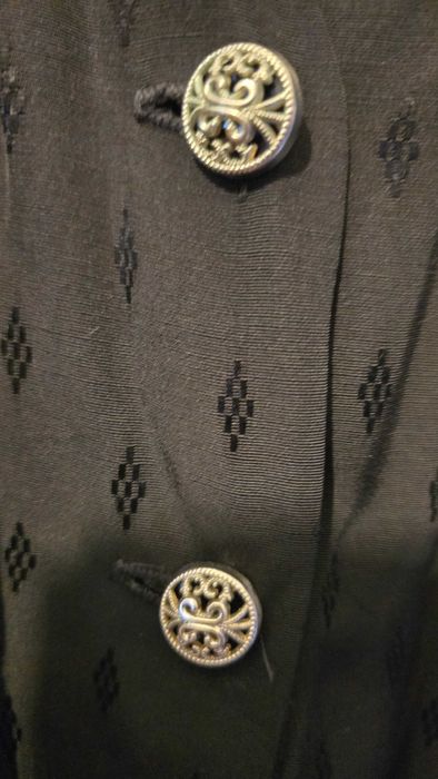 Bluză ca o jachetă ușoară de damă, negru, L