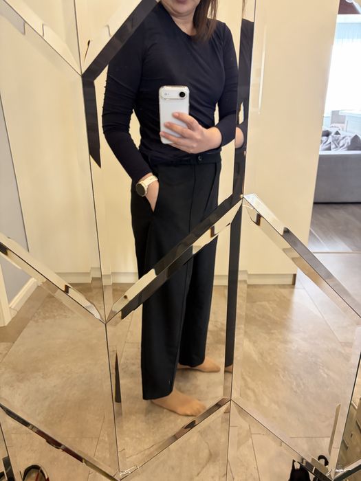 Женские черные брюки