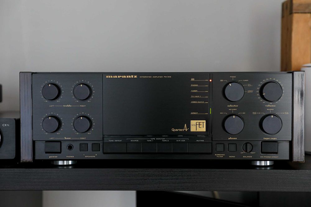 Marantz PM-84 MKII – Изцяло реставриран с Nichicon Muse, Клас А