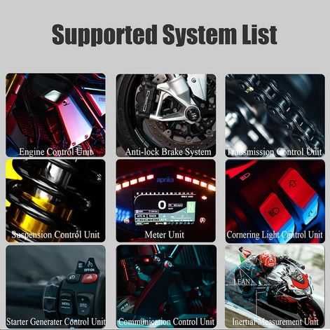 Tester diagnoza moto, scaner  OBDSTAR MS50 , pt. motociclete, ATV