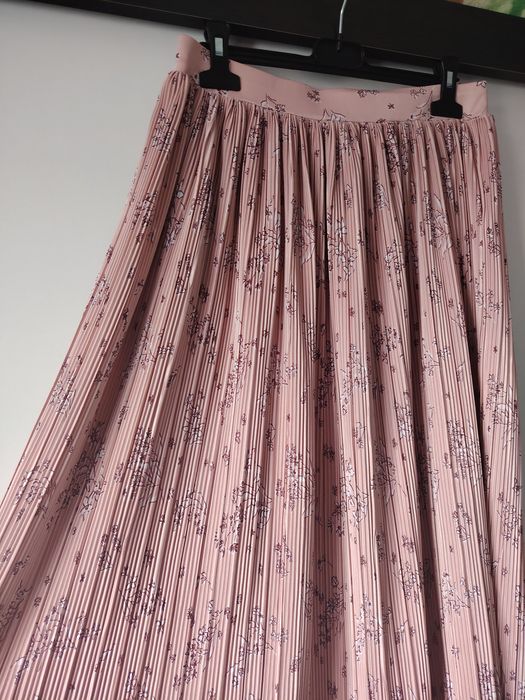 Fusta plisata midi