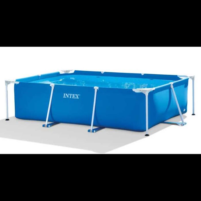 Piscina rectangulara cu cadru meltalic Metal Frame Intex 28272NP, 300x200xH60 cm (nu contine pompa cu filtru) - RESIGILAT