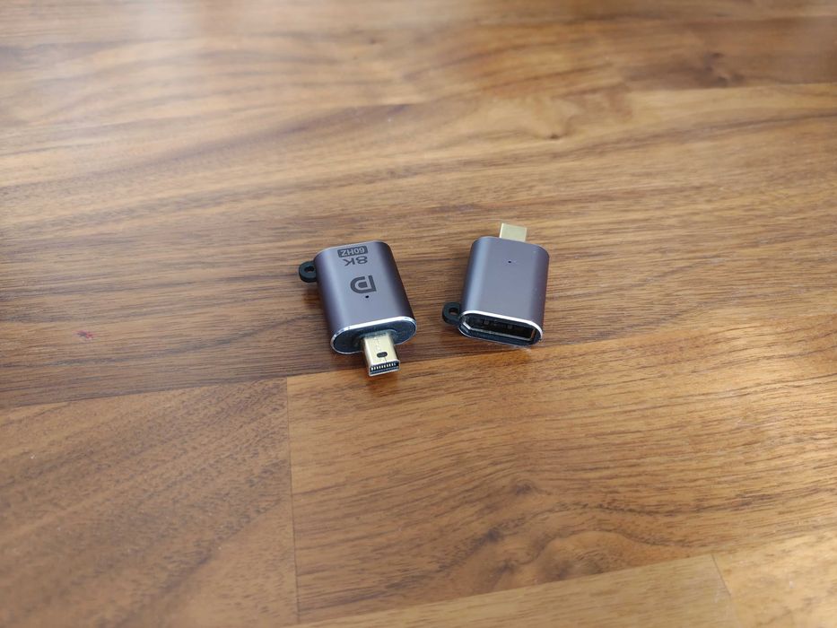 Переходник с mini Displayport на полноразмерный Displayport