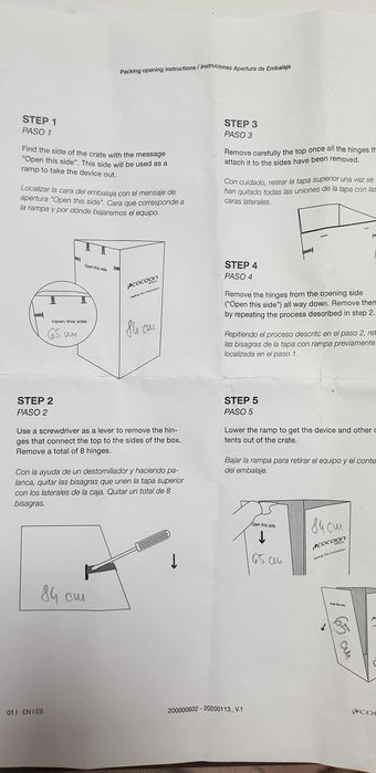 Vand cutie transport sau depozitare,rezistenta, din lemn.