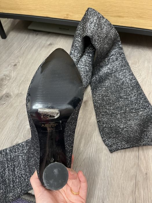 Cizme peste genunchi noi + CADOU