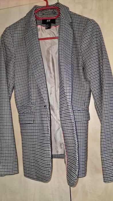 Sacou gros dama H&M carouri marimea 36