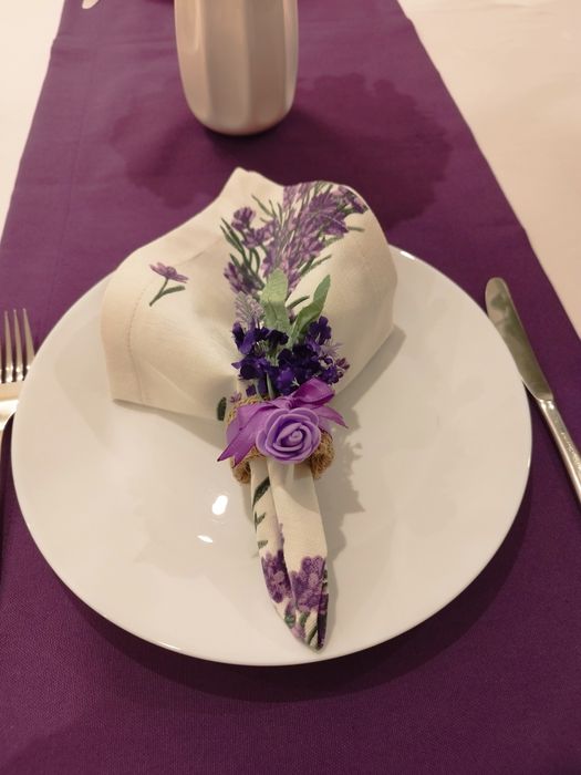 Тишлайфери  текстилни салфетки и пръстени за тях