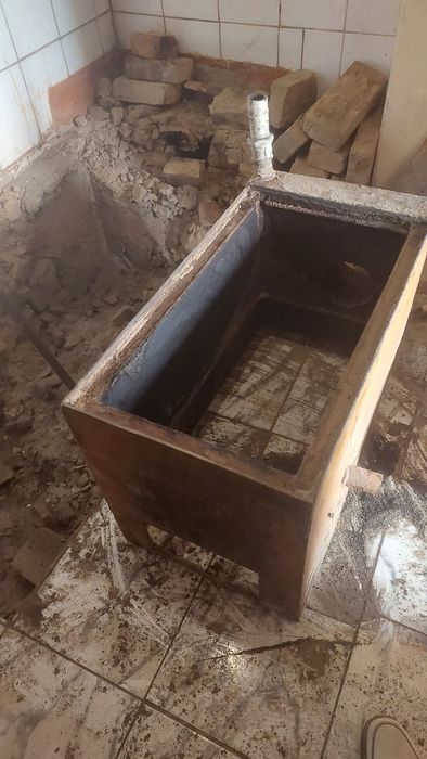 Печь котёл паровой